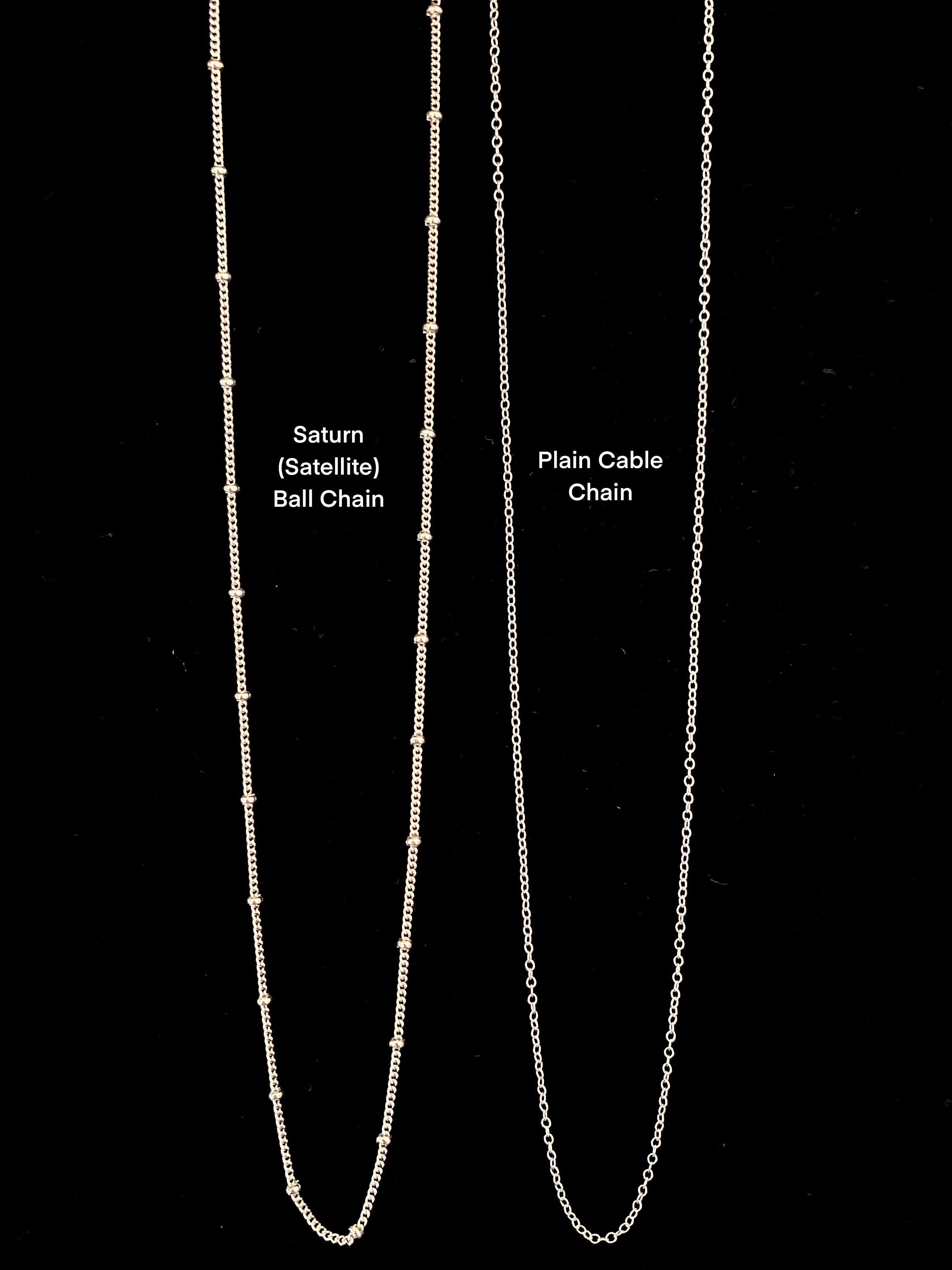 Hawaiian Puka Shell Bezel Set with Swarovski Crystal Necklace in Sterling Silver